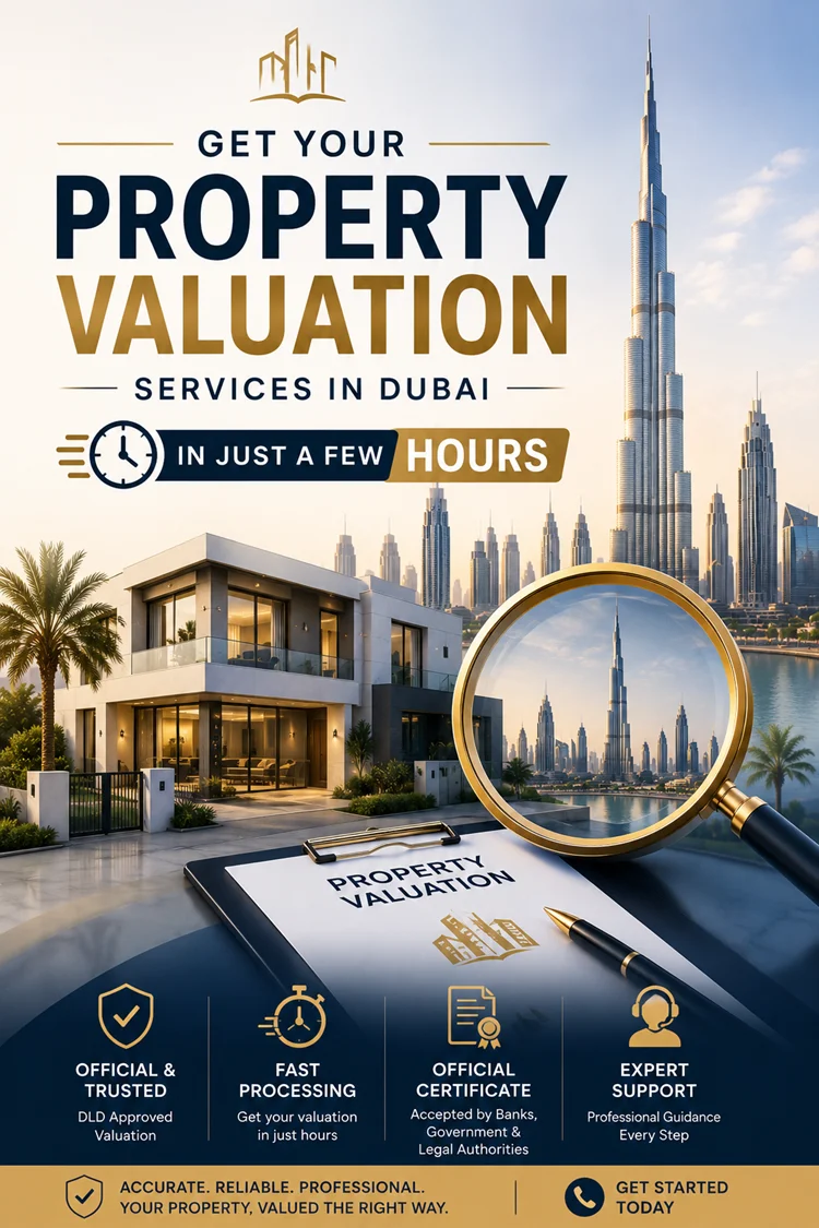 Official DLD Property Valuation &ndash; Issued in Just Hours